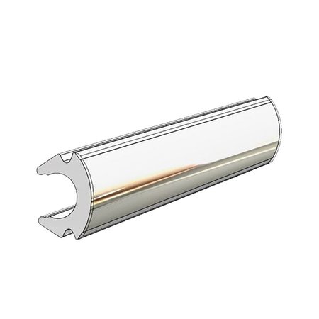 TACO MARINE TACO Rub Rail Insert - Flexible Chrome - 80&#39; V12-0307CP80